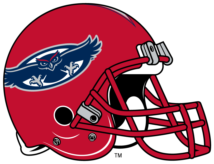 Florida Atlantic Owls 2014-2017 Helmet Logo diy DTF decal sticker